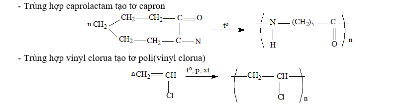 Hai chất nào sau đây đều tham gia phản ứng trùng hợp tạo ra polime ?