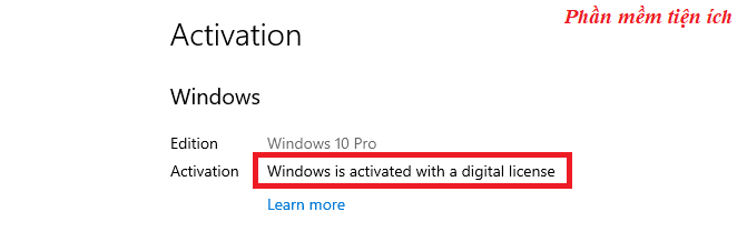 Cách Active Windows 10 bản quyền